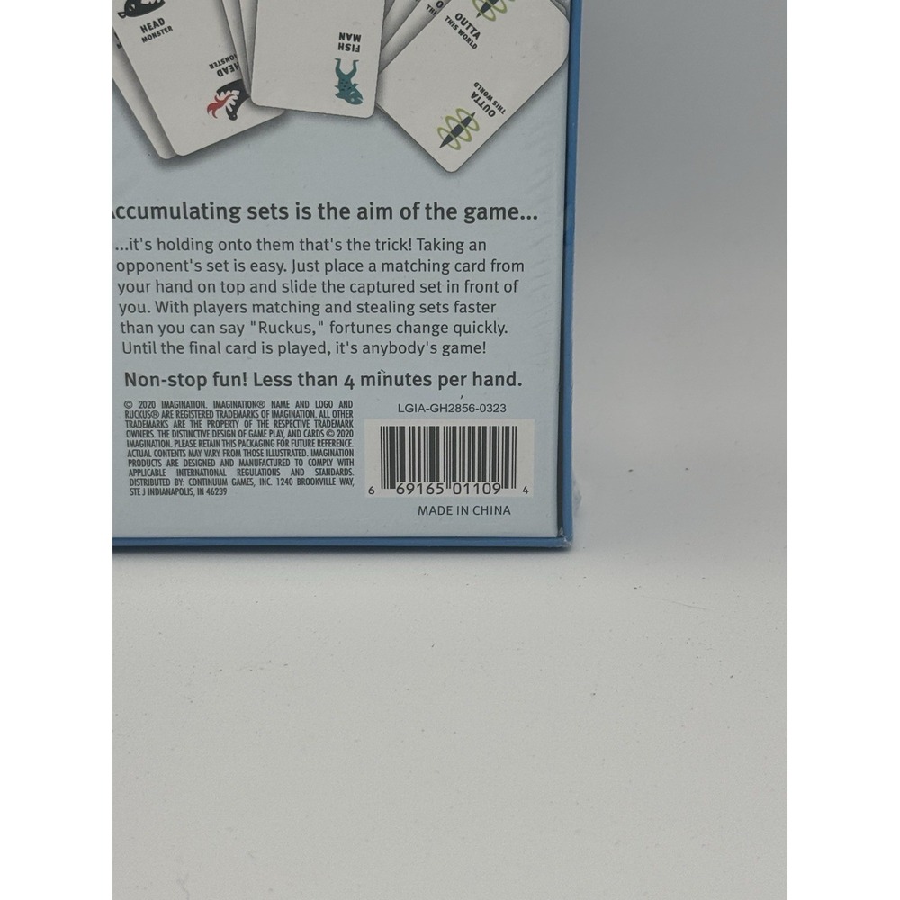 Ruckus by Imagination Games Family Card Game Night Fun New Sealed Box - Picture 3 of 4